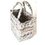 Paperus Natural Large Lunch Bag for Office, Tiffin Basket, Picnic Basket Travel Bag