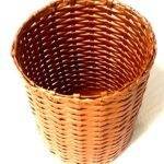 Paperus Handmade Eco-friendly Premium Bronze Large Waste Basket, Dustbin