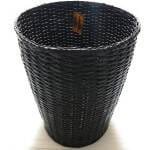 Paperus Dark Brown Large Laundry Storage Basket 35 Ltrs, 17 Inch Tall