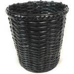 Paperus Handmade Eco-friendly Black Small Waste Basket, Dustbin