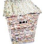 Paperus Multipurpose Storage Basket / Organizer with Lid / Cover for Quilts, Blanket