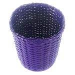 Paperus Handmade Eco-friendly Purple Small Waste Basket, Dustbin