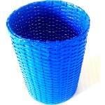 Paperus Handmade Eco-friendly Blue Large Waste Basket, Dustbin