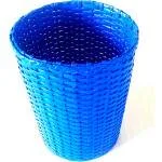 Paperus Handmade Eco-friendly Blue Large Waste Basket, Dustbin