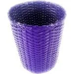 Paperus Handmade Eco-friendly Purple Large Waste Basket, Dustbin