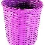 Paperus Handmade Eco-friendly Mauve Small Waste Basket, Dustbin