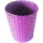 Paperus Handmade Eco-friendly Mauve Large Waste Basket, Dustbin