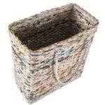 Paperus Compact and Small Natural Lunch bag for Office Tiffin Basket Handbag Shopping Bag