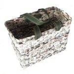 Paperus Natural Large Lunch Bag for Office Tiffin Basket Picnic Basket Travel Bag