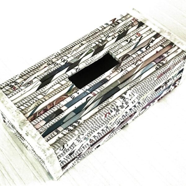 PAPERUS Tissue Box Holder, Natural Eco-Friendly, Handmade