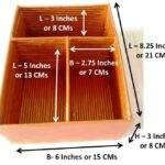Paperus Metallic Bronze, Small Multipurpose Organizer