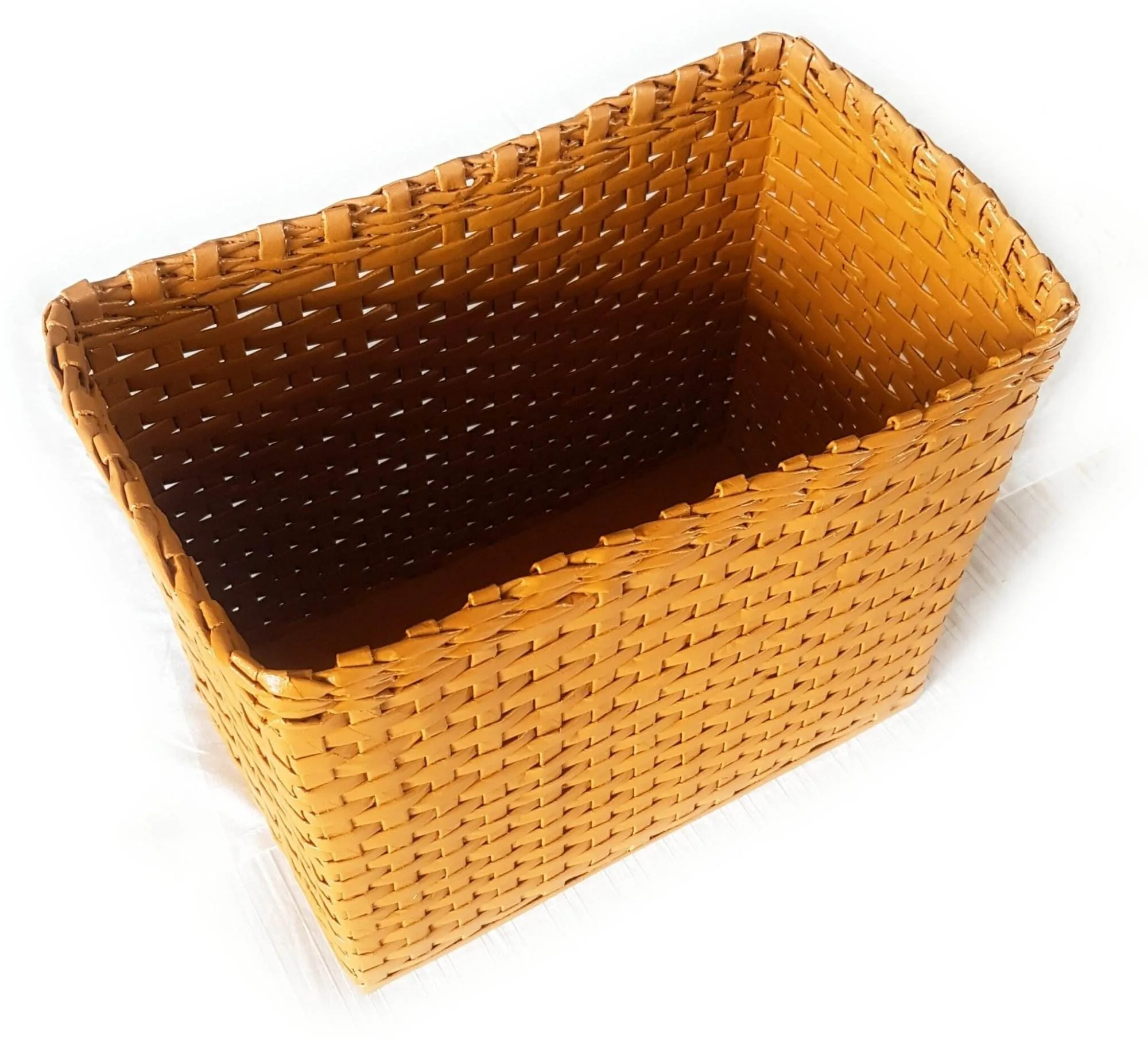 Paperus, Eco-friendly, Handmade, Hut Shaped Books Shelf, Notebooks Storage Basket - Image 6