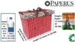 Picnic Basket With Lid, Carry Bag With Cover, Handbag Shopping Bag