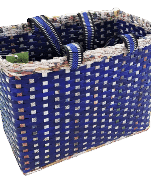 Picnic Basket Carry Bag Handbag Shopping Bag