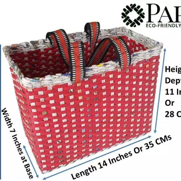 Picnic Basket Carry Bag Handbag Shopping Bag