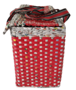 Picnic Basket With Lid, Carry Bag With Cover, Handbag Shopping Bag